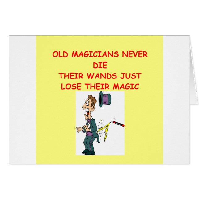 plaisanterie de magicien (Devant horizontal)