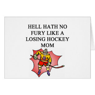 plaisanterie de maman d'hockey
