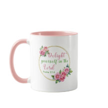 Plaisir Dans Le Seigneur - Psaume 37:4 Mug