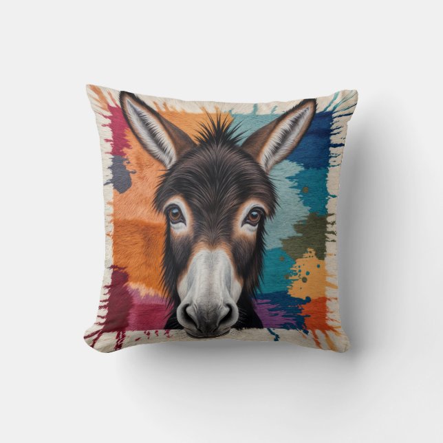Plaisir décoratif : Donkey Kilim Coussin (Recto)