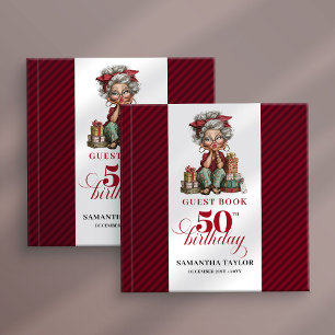 Plaisir rétro livre d'or 50ème femme design origin