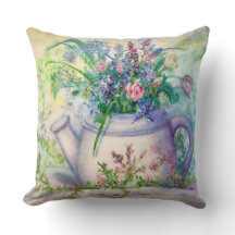 Plaisirs" 20" "d'été x 20" coussin par BeeJaySAGE