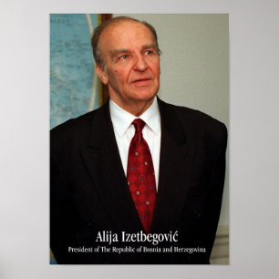 Plakat A3 - Alija Izetbegovic