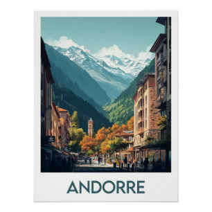 Plakat Andorra Poster