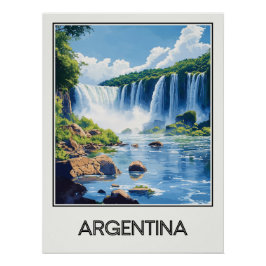 Plakat Argentitina, Iguazú-Fälle Poster