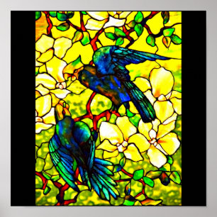 Plakat-Bemaltes Glas-Tiffany 15 Poster