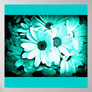 Plakat-Blume-Gemalte Blumen 15 Poster