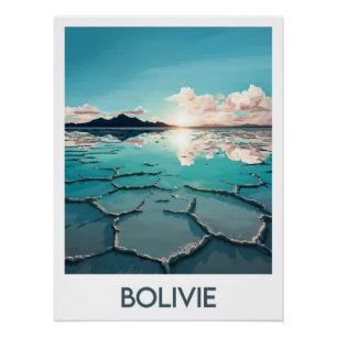 Plakat Bolivien Poster