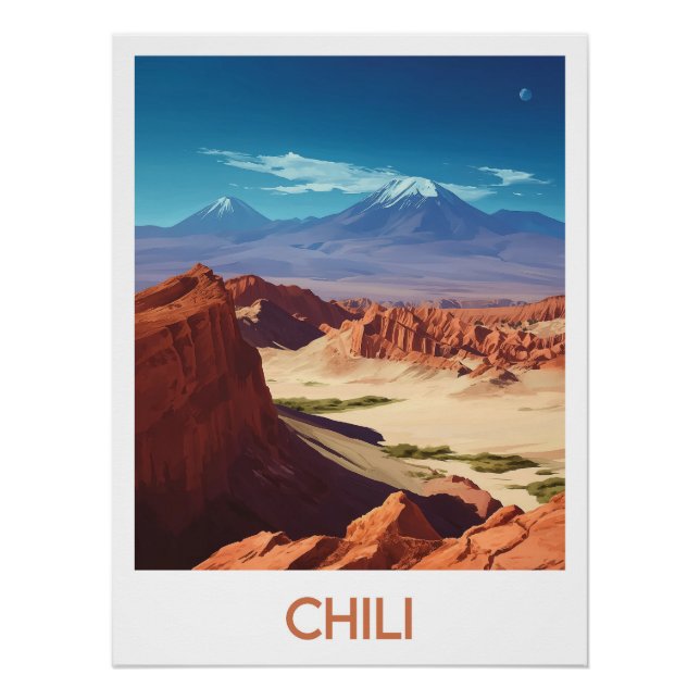 Plakat Chile Poster (Vorderseite)