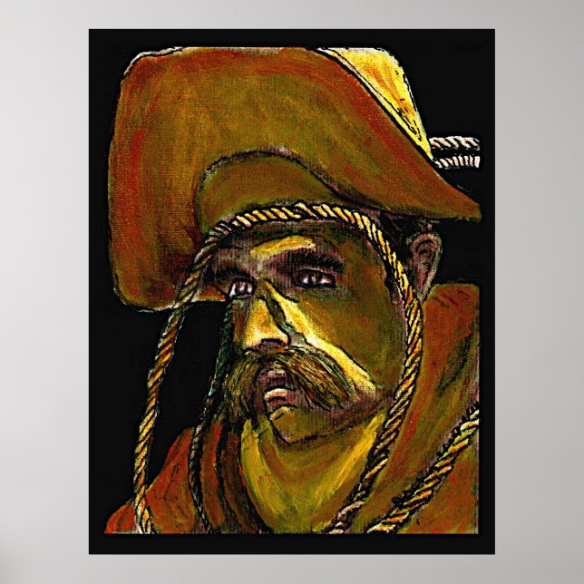 Plakat-Cowboy mit Seil Poster (Vorne)