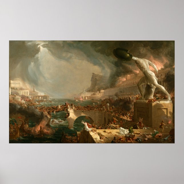 Plakat Der Kurs des Empire Destruction Cole T. (Vorne)
