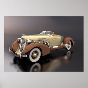 Plakat des Auto-Auburn851