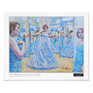 Plakat des passenden Raumes durch Rosanne Coty Fotodruck