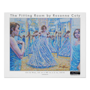 Plakat des passenden Raumes durch Rosanne Coty Poster