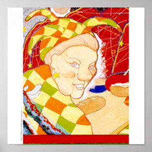 Plakat/Druck: "Feldhandbuch--Spaßvogel " Poster