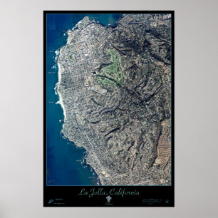 PLAKAT-Druckkarte Las Jolla, Kalifornien Poster