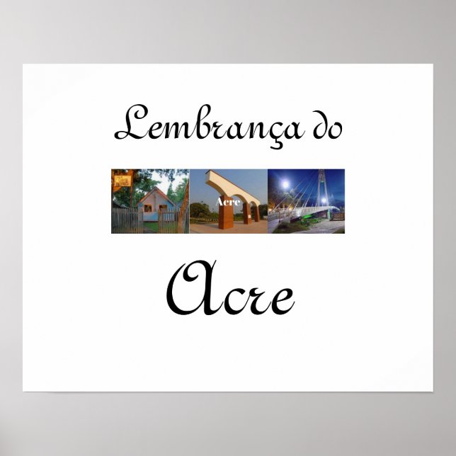 Plakat Erinnerung Ackers (Vorne)