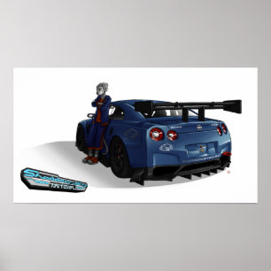Plakat: FANTOM und seine SHADDOWRYDERZ GT-r Poster