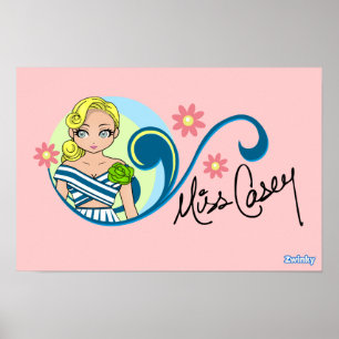 Plakat "Fräulein-Casey"