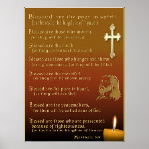 Plakat für Beatitudes