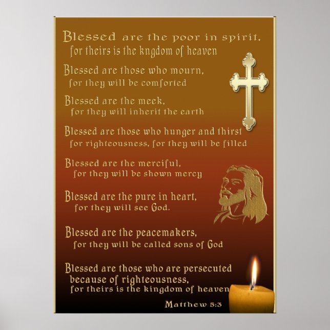Plakat für Beatitudes (Vorne)
