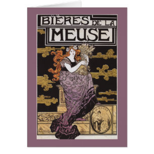 Plakat für Bieres de la Meuse