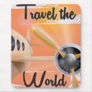 Plakat für das World Classic-Flugzeug Mousepad
