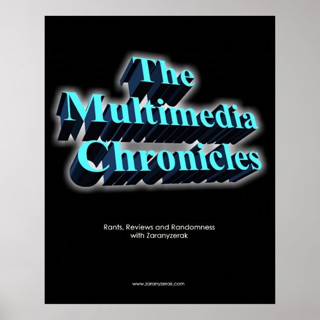 Plakat für Multimedia-Chroniken (Vorne)