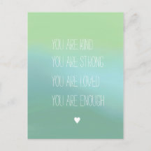 Plakat für positive Bejahungsvorschläge