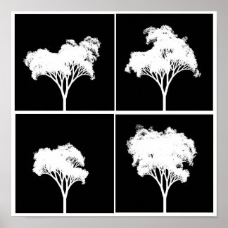 Plakat für rekursive Bäume