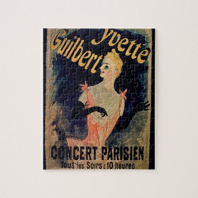 Plakat für "Yvette Guilbert Pariser Konzert" (Col. (Vertikal)