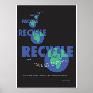 Plakat gerecycelt
