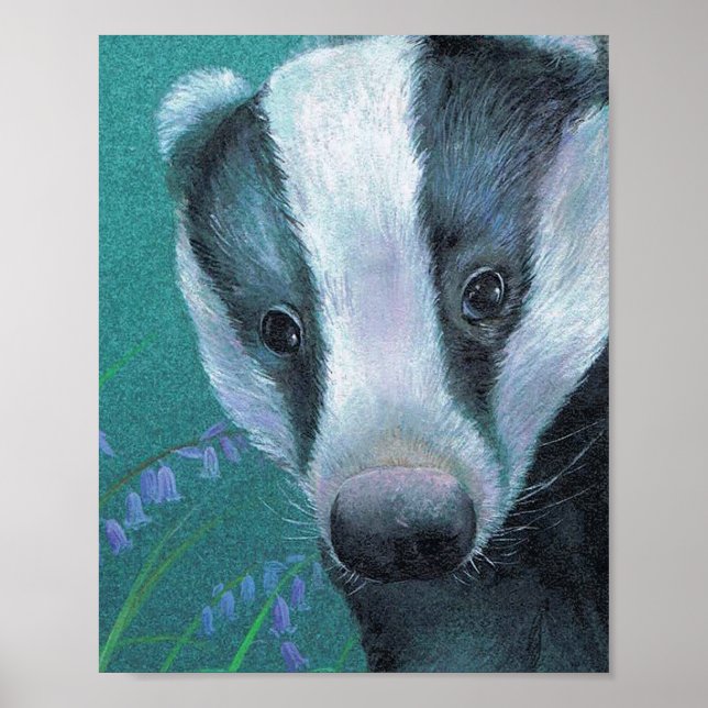 Plakat im Bluebellwald (Vorne)