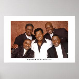 Plakat - Jerry Lawson u. Gespräch der Stadt - 2007