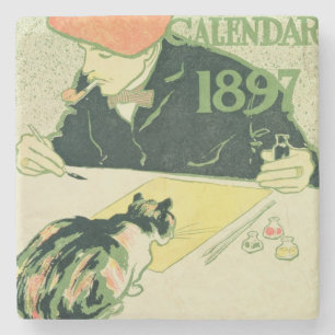 Plakat-Kalender, Kneipe. durch r. H Russell u. Steinuntersetzer