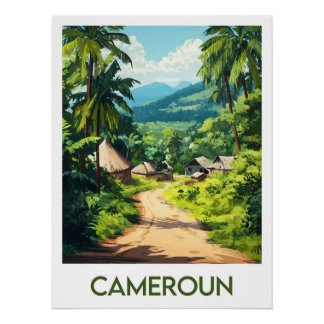 Plakat Kamerun Poster