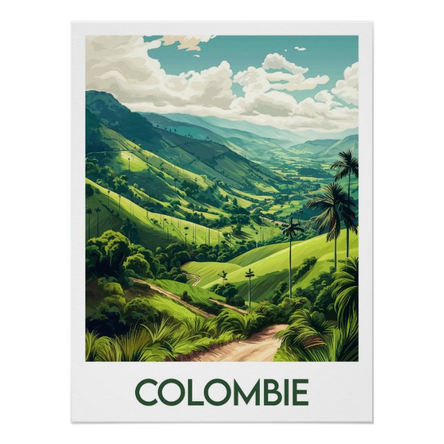 Plakat Kolumbien Poster (Vorderseite)