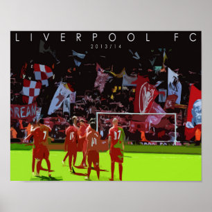 Plakat Liverpools FC 2013/14