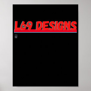 Plakat "LOGO L69 Designs"