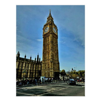 Plakat London Big Ben Poster