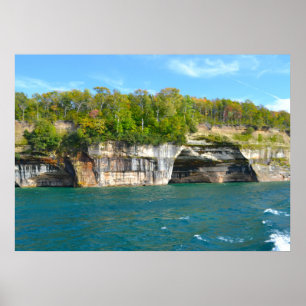 Plakat/Lovers Cove in der oberen Halbinsel Michiga Poster