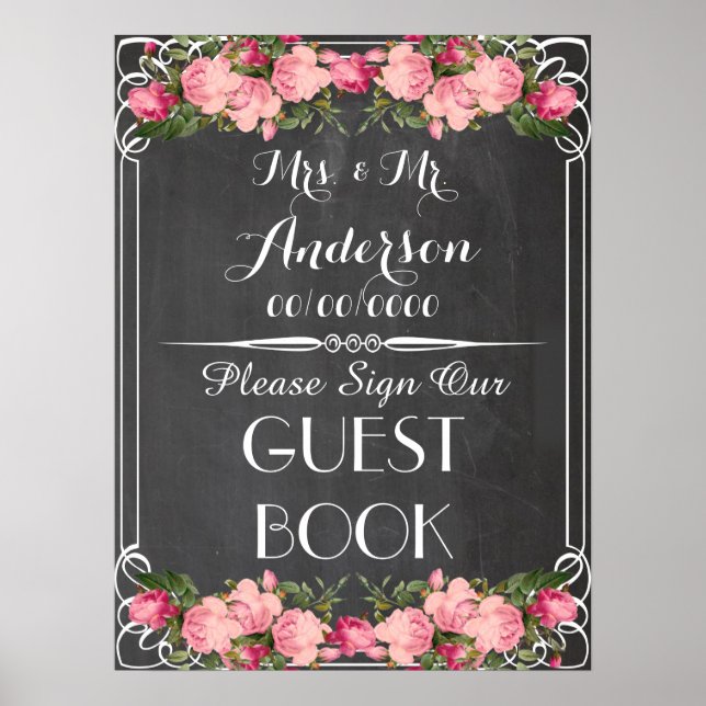 Plakat mit Tafel, Hochzeitstipendium (Vorne)
