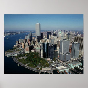 PLAKAT NYC~ World Trade Center ~ Twin Tower