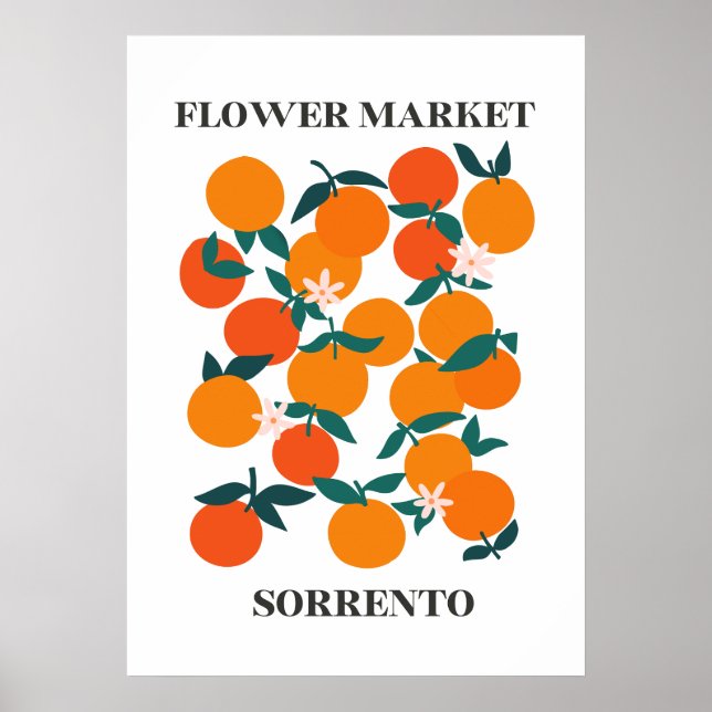 Plakat Obstmarkt (Vorne)