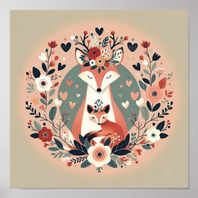 Plakat, Pilzposter Poster (Vorne)