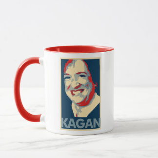 Plakat-politische Parodie Elena Kagan Tasse