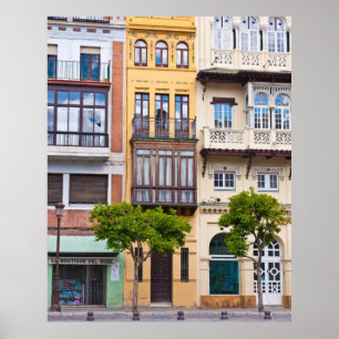 Plakat Sevillas, Spanien