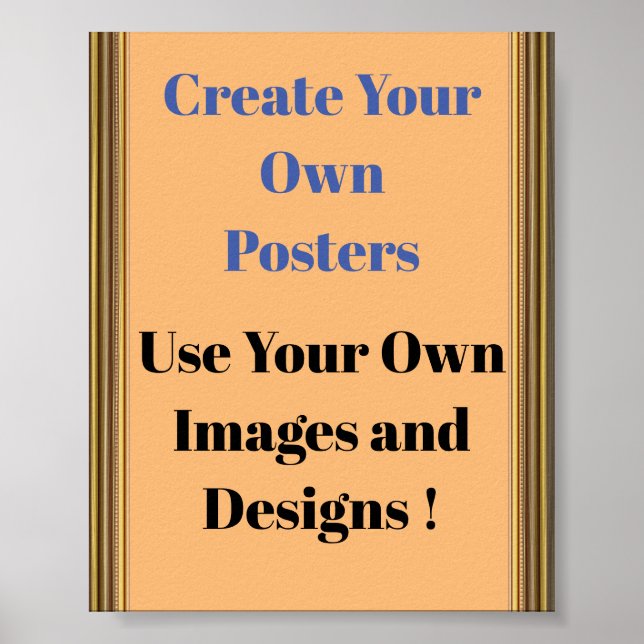 Plakat-Sofort-Download-Vorlage Poster (Vorne)
