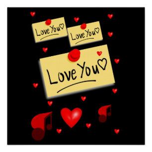 Plakat Valentinstag Poster