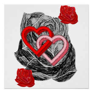 Plakat Valentinstag Poster